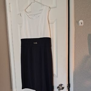 Black Knee-Length Pencil Skirt for Work